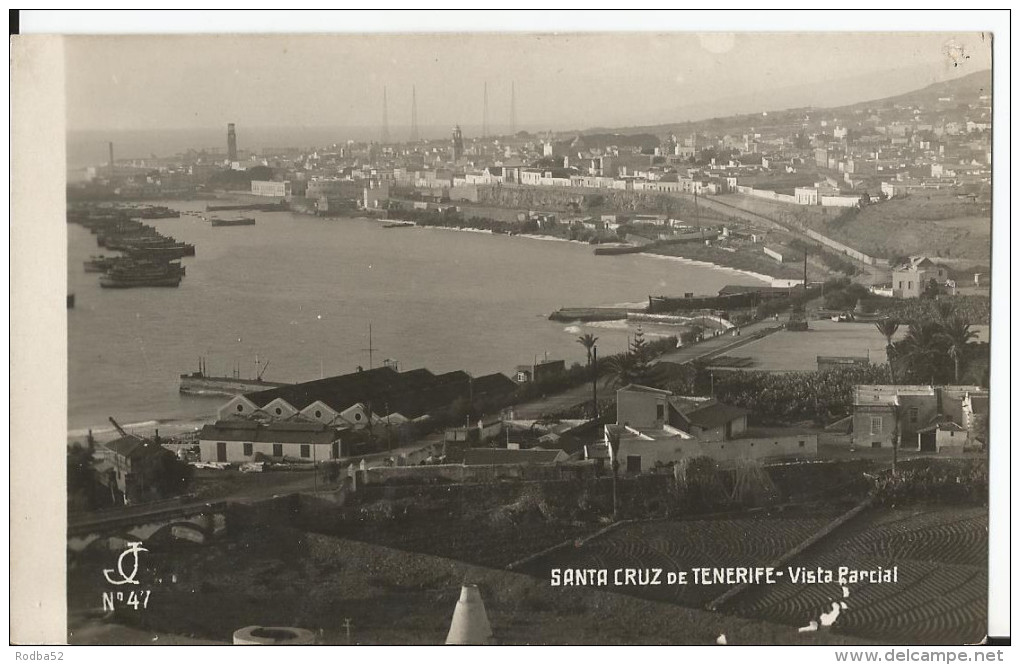 Carte Photo -Santa Cruz De Tenerife - Vista Parcial - Gran Canari - - Autres & Non Classés