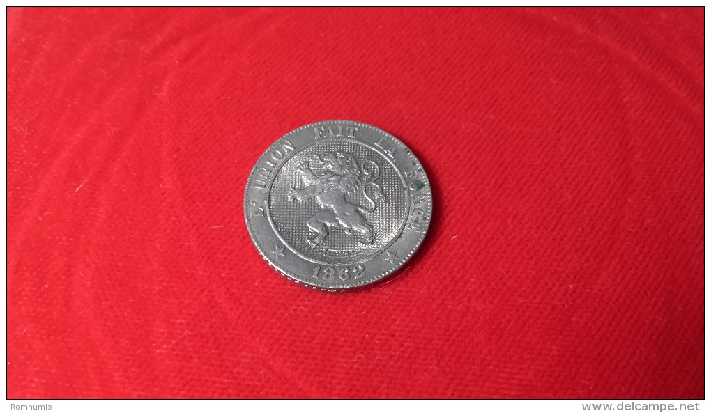 5 Centimes Belgique 1862 - 5 Centimes