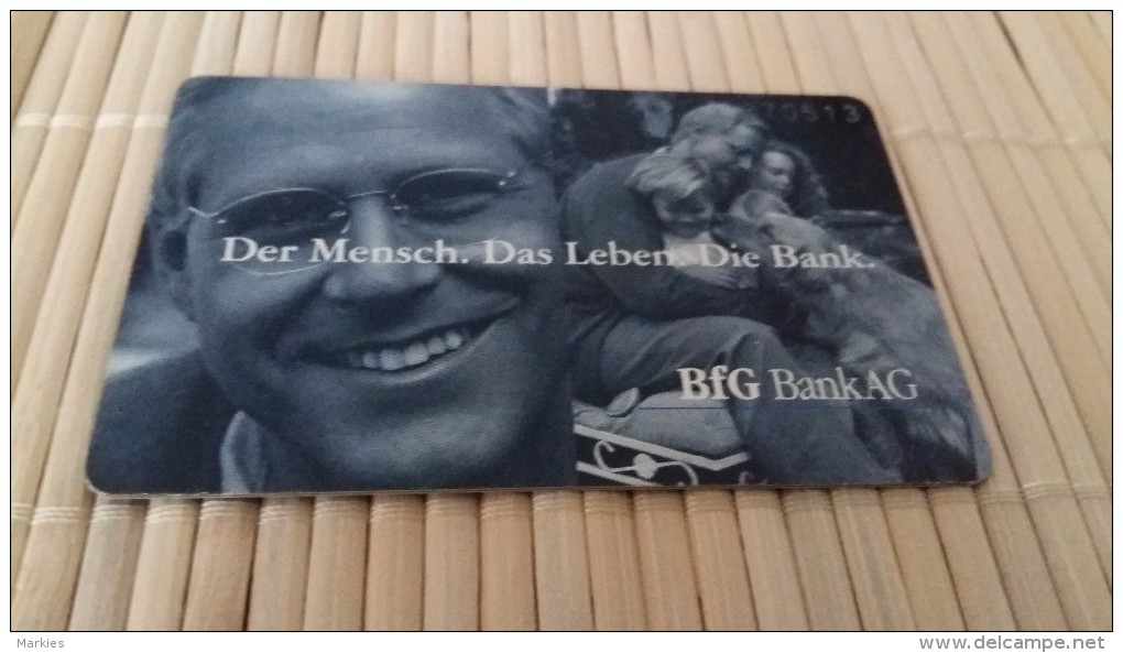 Phonecard BFG -Bank AG (Mint,Neuve) Only 46000 Made Rare 2 Scans - K-Series : Customers Sets