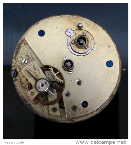 Ca. 1900 - 20 Pocket Watch Movement - Other & Unclassified