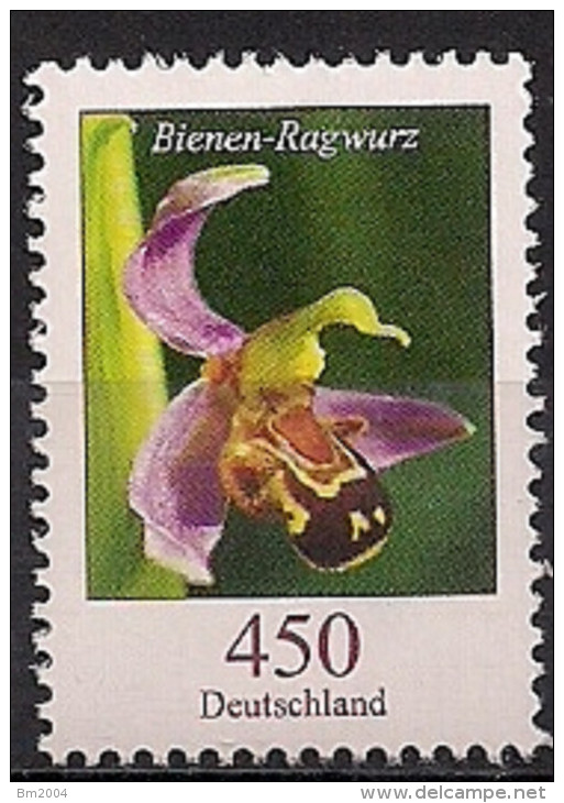 2015 Deutschland Allem. Fed.  Mi. 3191**MNH  Blumen Bienen-Ragwurz (Ophrys Apifera) - Unused Stamps