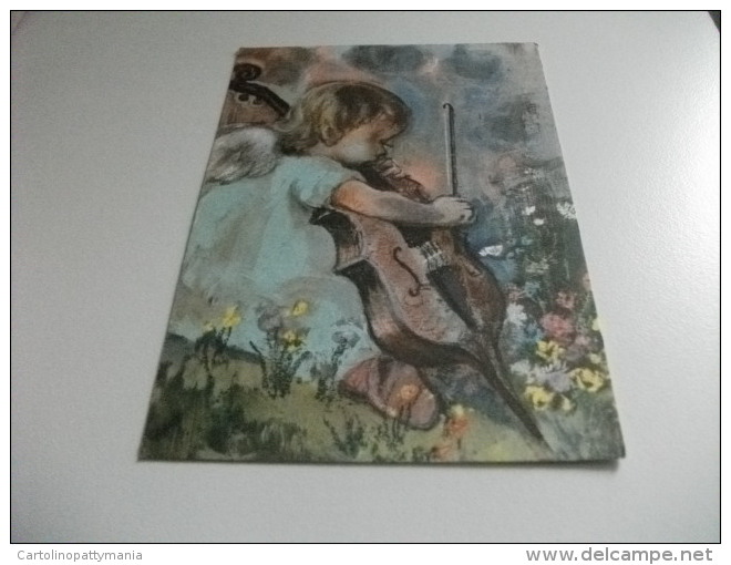 ILLUSTRATORE ZANDRINO BAMBINO CON VIOLINO - Zandrino