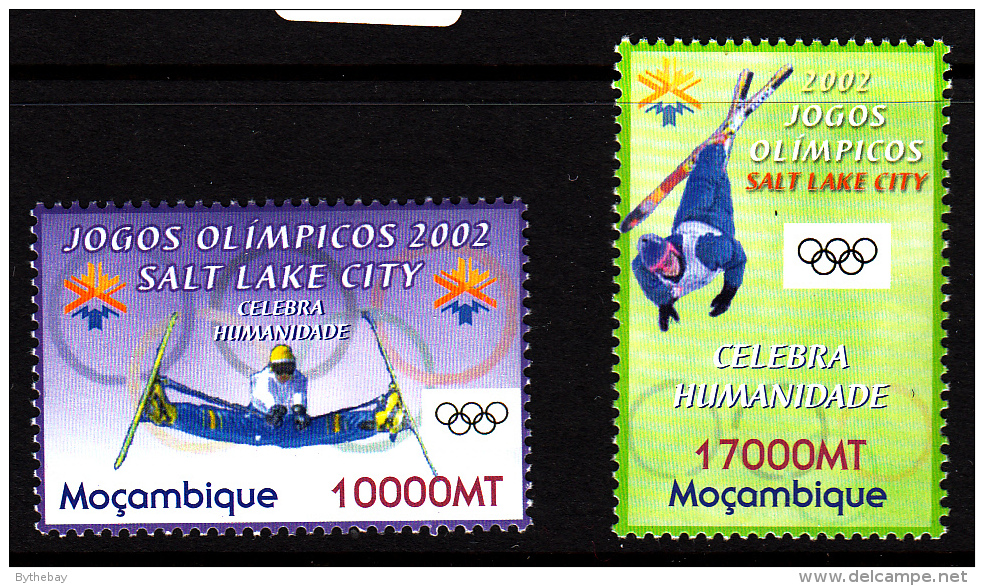 Mozambique MNH Scott #1517-#1518 Set Of 2 2002 Winter Olympics Salt Lake City - Mozambique