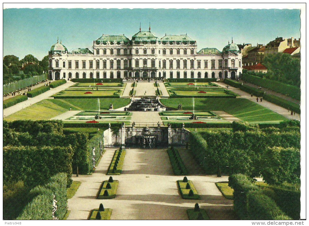 Vienna, Wien (Austria) Oberes Belvedere, Belvedere Palace, Castello Belvedere - Belvedere