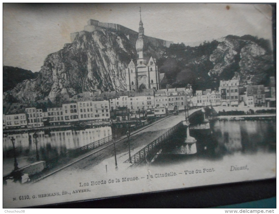 CPA - BELGIQUE - LES BORDS DE MEUSE "La Citadelle - Vue Du Pont" - Autres & Non Classés