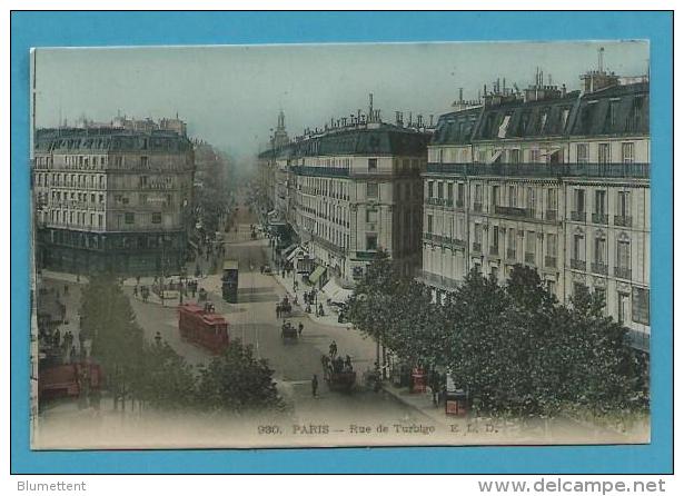 CPA 930 - Rue De Turbigo PARIS - Distrito: 02