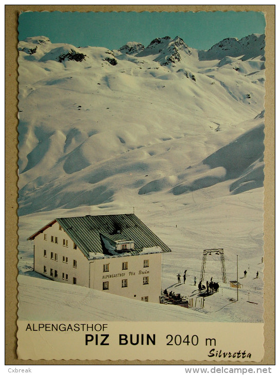 Alpengasthof Piz Buin, Bielerhöhe 2040 M, Silvretta - Galtür