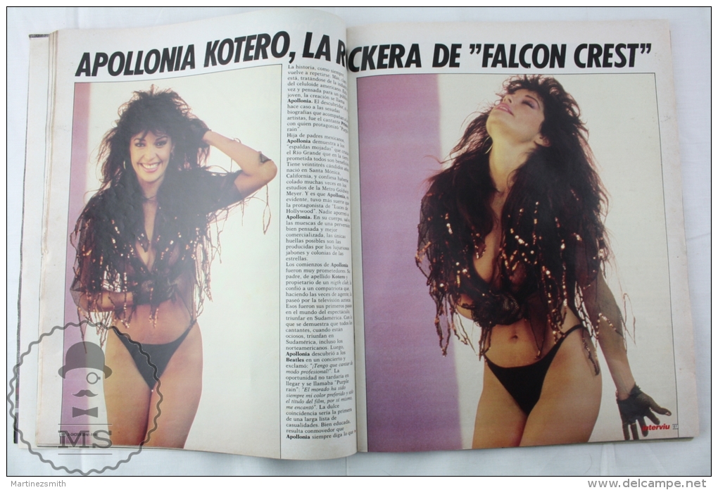 1986 Spanish Men´s Magazine - Apollonia Kotero - [2] 1981-1990