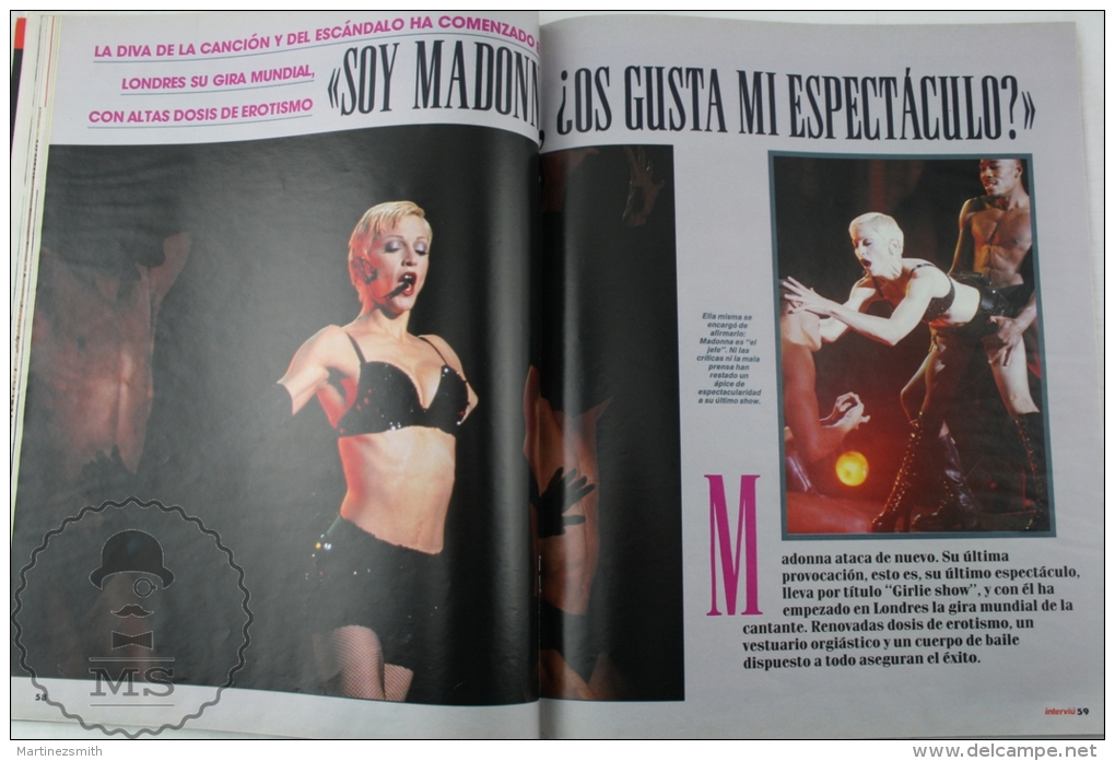 1993 Spanish Men´s Magazine - Madonna - [2] 1981-1990