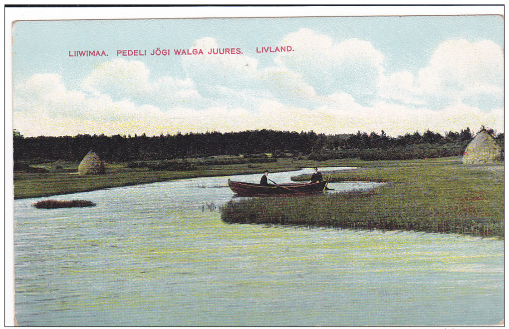 FINLAND, Liiwimaa, Pedeli Jogi Walga Juures, Livland, 00-10s - Finlande