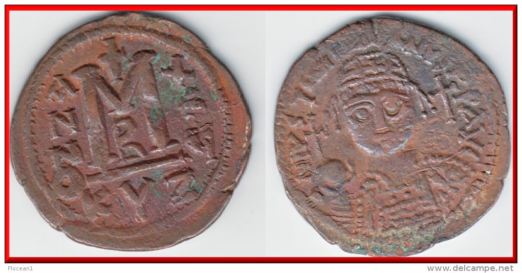 **** BYZANTINE - FOLLIS JUSTINIEN I 527 / 565 R/KYZ KYZICOS ANNO XXII **** EN ACHAT IMMEDIAT !!! - Byzantinische Münzen