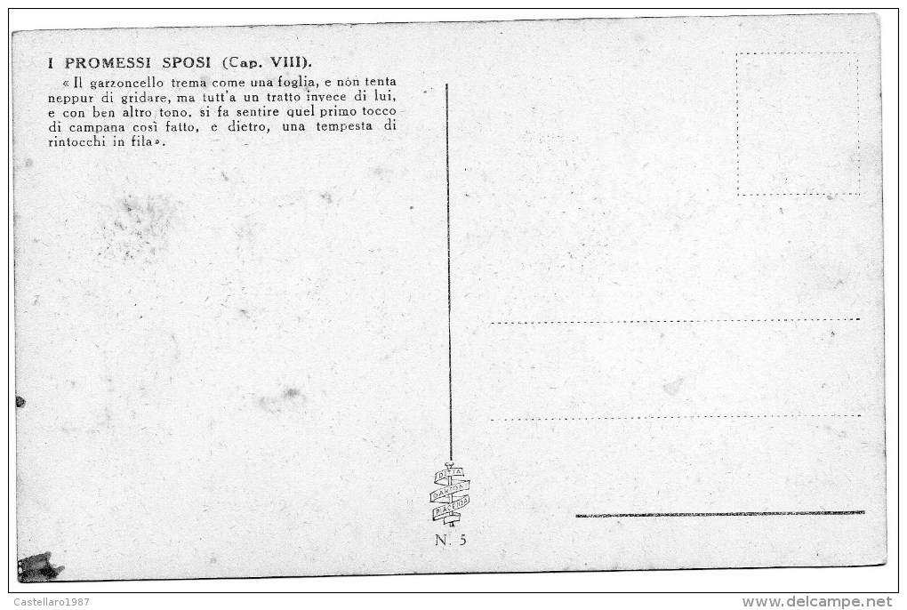 I Promessi Sposi (Cap. VIII) (Formato Piccolo) - Libri & Cataloghi