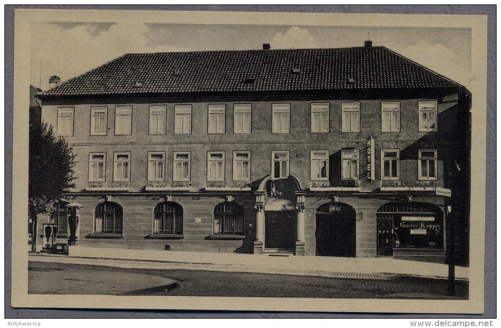 Buckeburg  Hotel Restauration "Deutsches Haus"  Uber 1930y.    B718 - Bückeburg