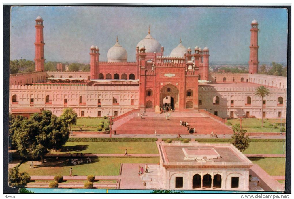 POSTALLY USED POSTCARD See Front - Pakistan