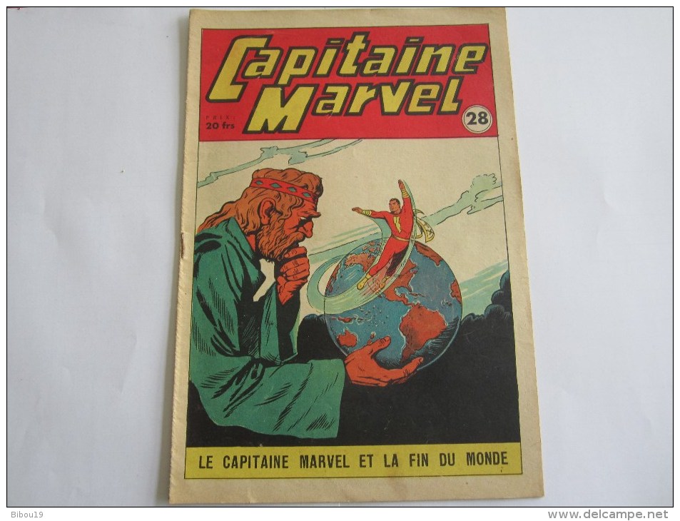 CAPITAINE MARVEL N 28 LE CAPITAINE MARVEL ET LA FIN DU MONDE - Autres & Non Classés