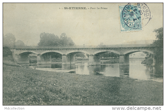 88 SAINT ETIENNE LES REMIREMONT / Pont Le Prieur / - Saint Etienne De Remiremont