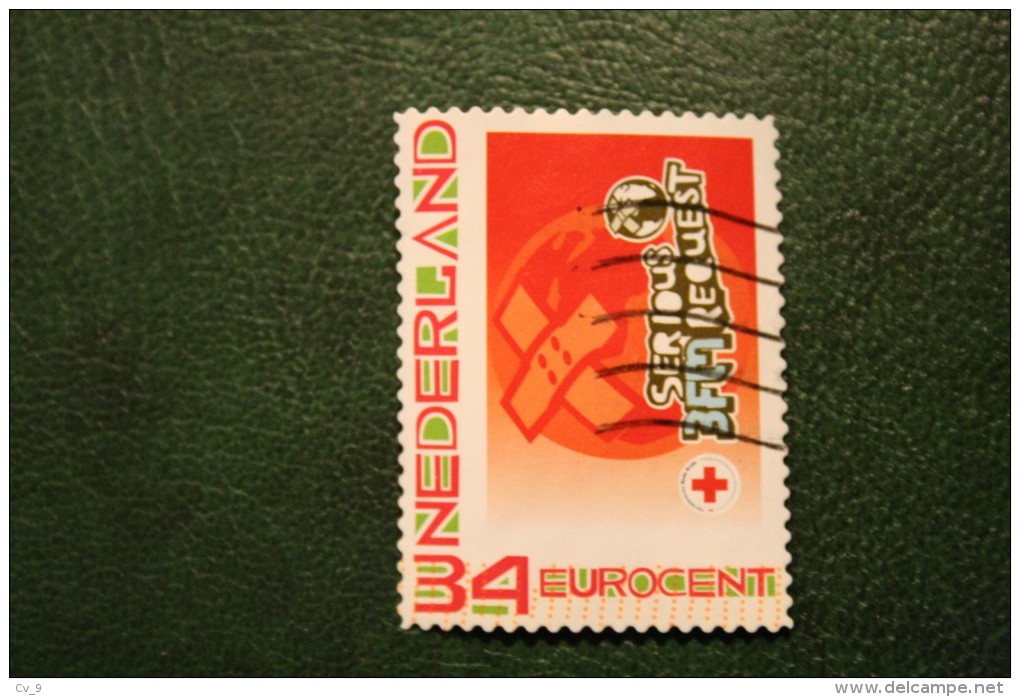SERIOUS REQUEST Persoonlijke Zegel NVPH 2619 2008 Gestempeld / USED / Oblitere NEDERLAND / NIEDERLANDE - Personalisierte Briefmarken