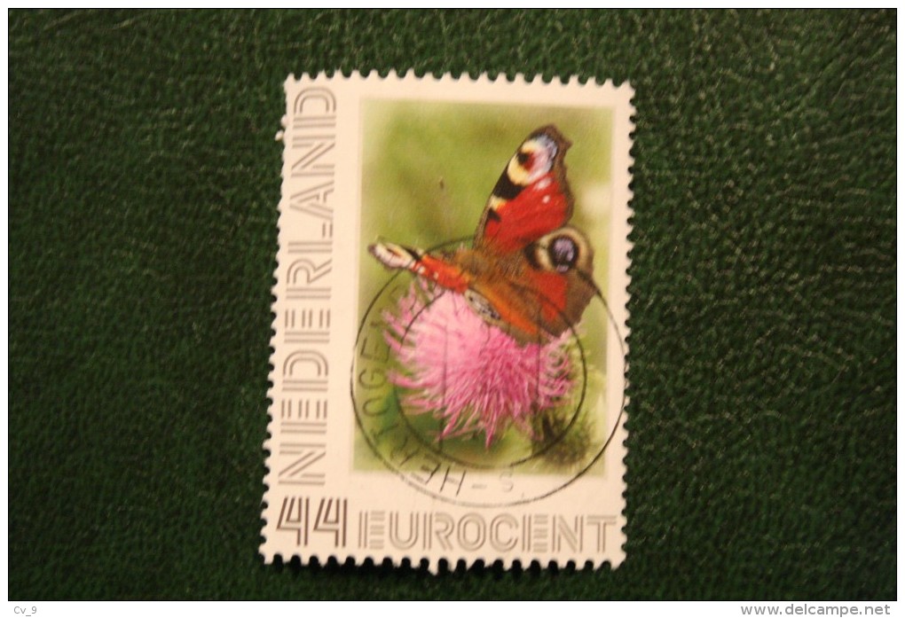 Papillon Butterfly Schmetterling Persoonlijke Zegel NVPH 2635 2009 Gestempeld / USED / Oblitere NEDERLAND / NIEDERLANDE - Personalisierte Briefmarken