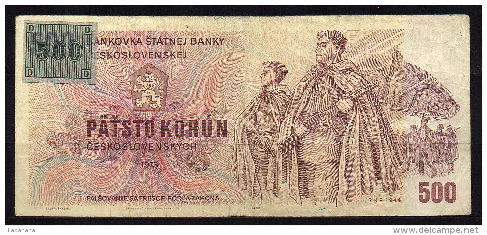République Tchèque Billet De 500 Korun 1993 - Tchéquie