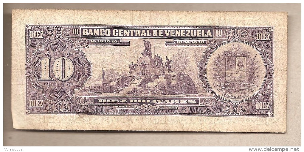 Venezuela - Banconota Circolata Da 10 Bolivares P-62 - 1988 #19 - Venezuela