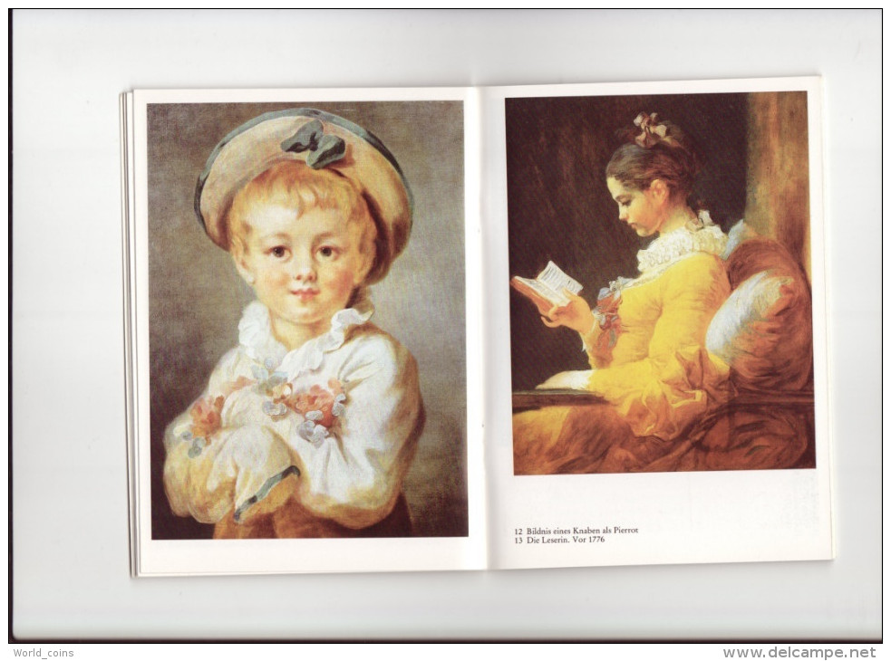 Jean-Honoré Fragonard (1732-1806). A French Rococo Artist. Paperback Book. Maler Und Werk. - Pittura & Scultura