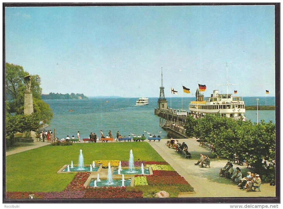 Motiv, Deutschland, Konstanz, Hafen Mit Fähre - Ferries