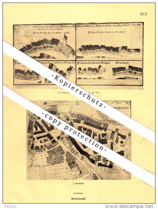 Photographien / Ansichten , 1928 , Bischofszell , Prospekt , Architektur , Fotos !!! - Bischofszell