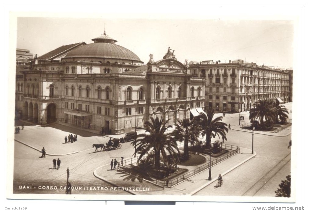 BARI CORSO CAVOUR TEATRO PETRUZELLI NV FG - Bari