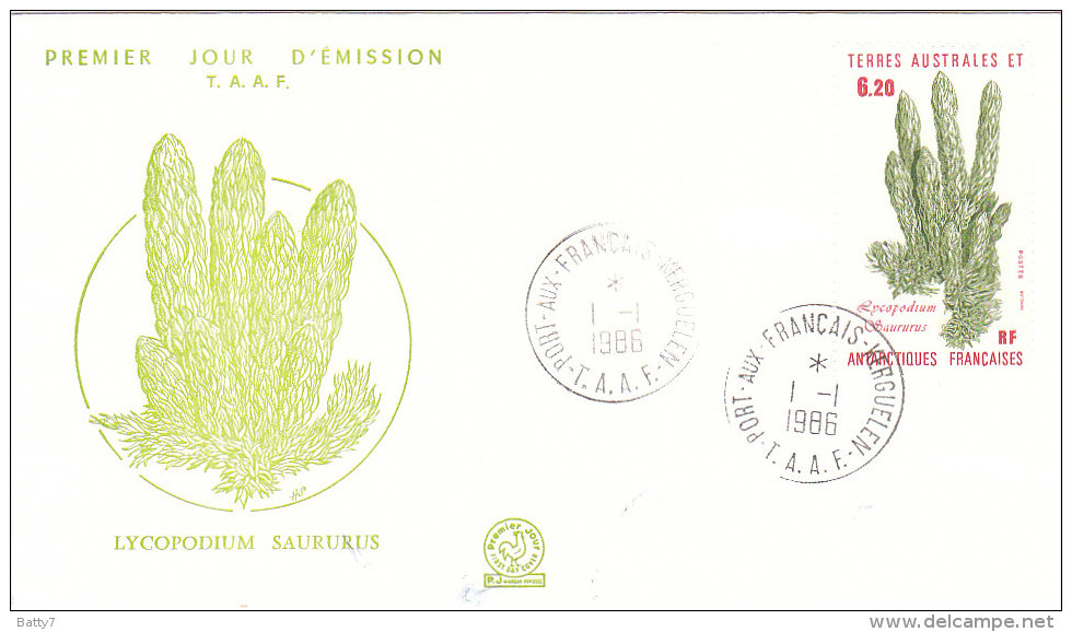 TAAF 1986 FDC - FDC