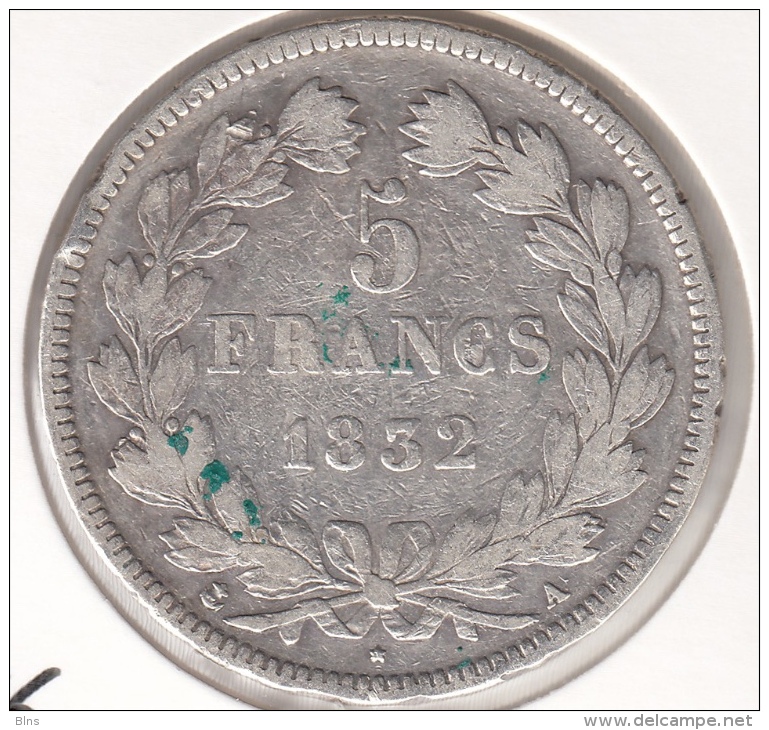 France 5 Francs 1832 - Autres & Non Classés