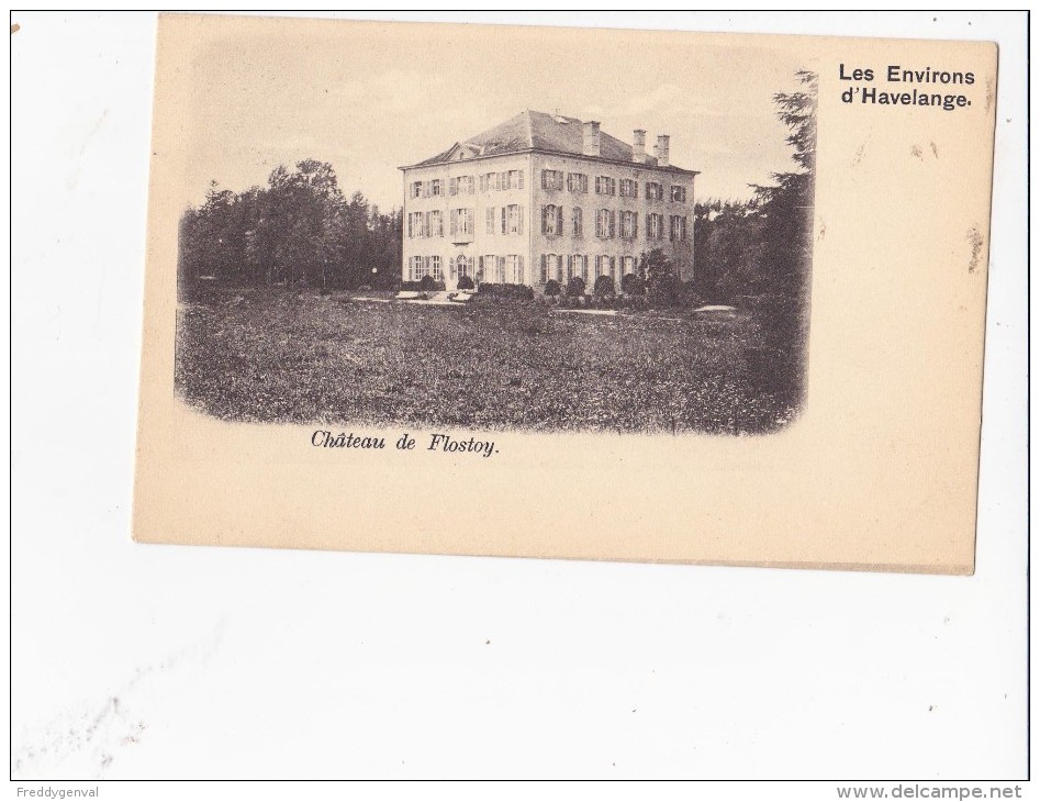 FLOSTOY CHATEAU - Havelange