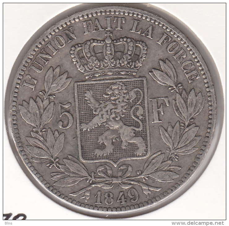 5 Francs 1849 - 5 Francs