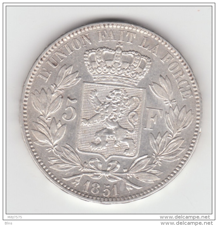 5 Francs 1851 - 5 Francs