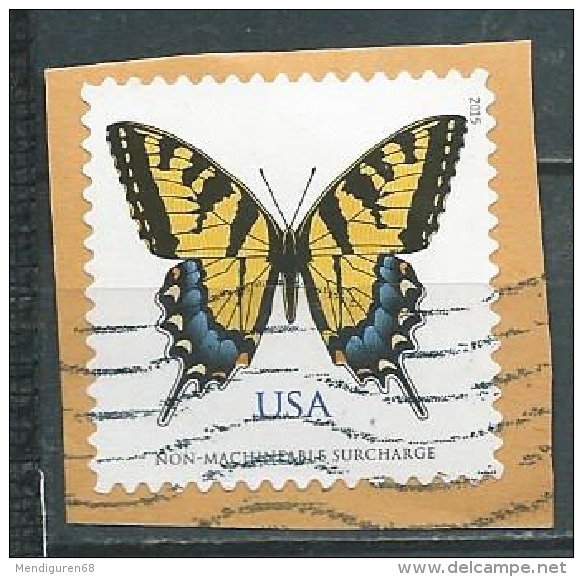 VERINIGTE STAATEN ETATS UNIS USA 2015 EASTERN TIGER SWALLOWTAIL BUTTERFLY FIRST CLASS ON PAPER SC 4999 MI 5178 YT 4813 - Usados