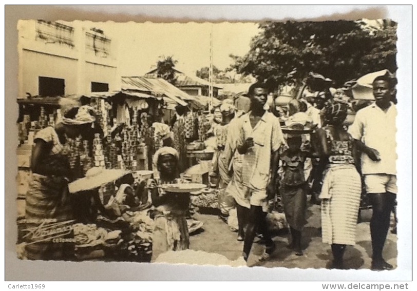 COTONOU MERCATO LOCALE NON VIAGGIATA C - Benín