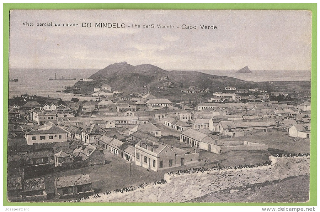 Mindelo - Vista Parcial Da Cidade - S. Vicente - Cabo Verde - Cape Verde