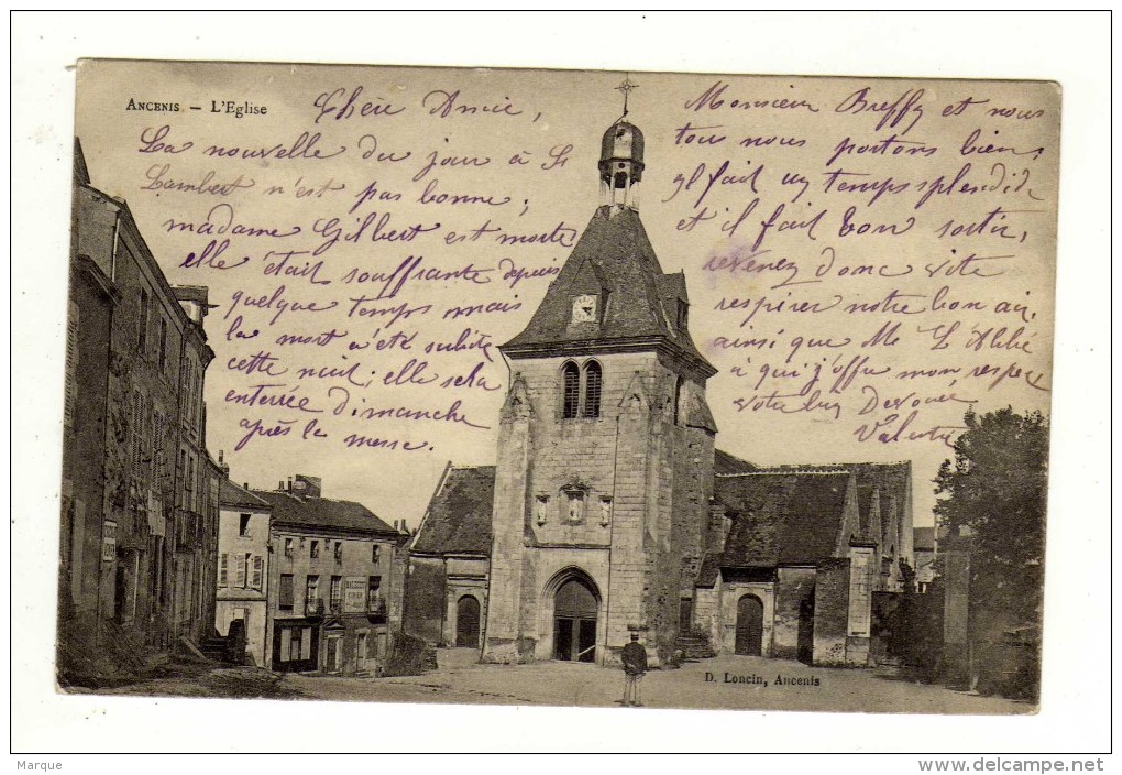 Cpa ANCENIS L ´ Eglise - Ancenis