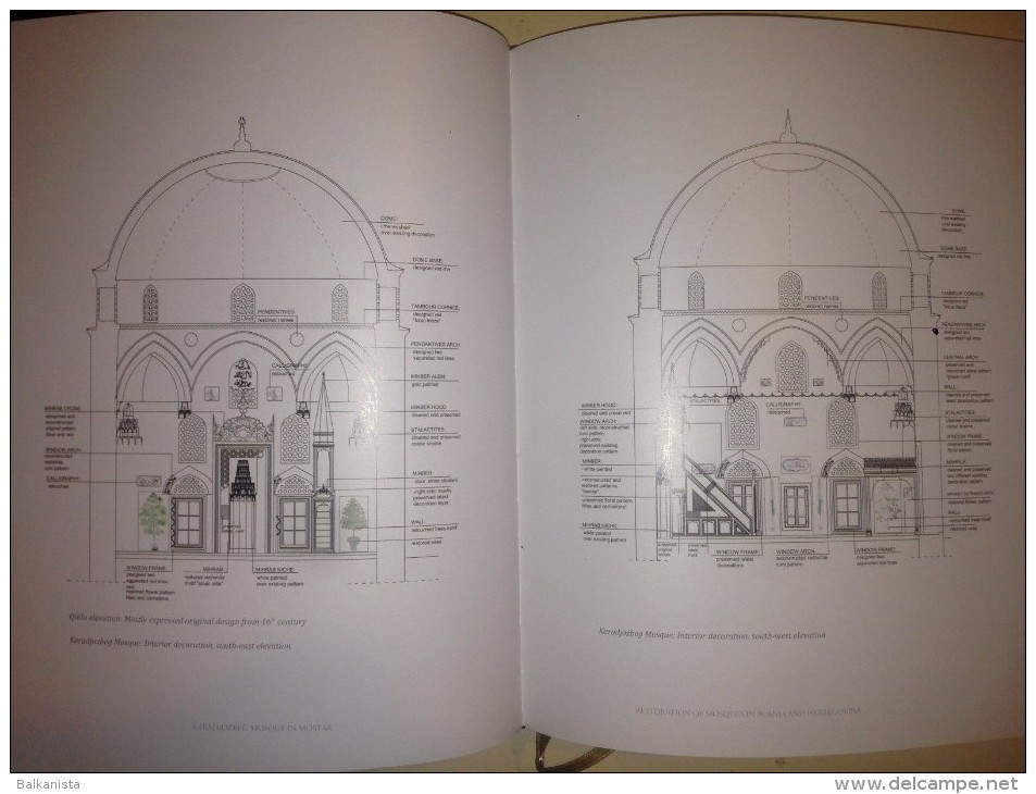 OTTOMAN Restoration Of Mosques In Bosnia And Herzegovina - Dictionaries