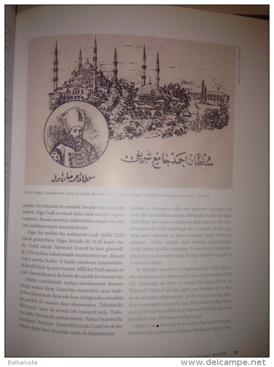 OTTOMAN ISLAM The Art Of Writing On The Sky Mahya Illustrated Book