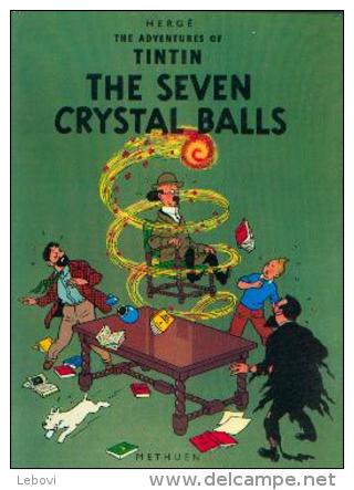 « The Adventures Of TINTIN - The Seven Crystal Balls » - BD Traduites