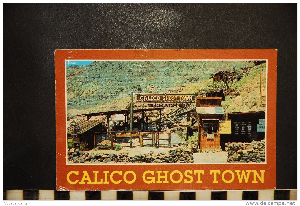 CP, CALIFORNIE, San Bernardino County Regional Park - Calico Ghost Town, Folklore - San Bernardino