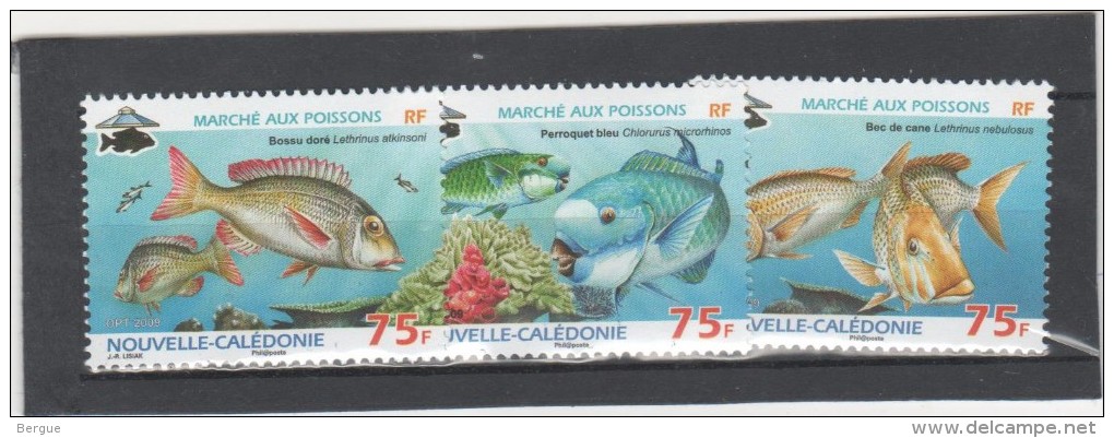 NOUVELLE CALEDONIE   1061/1063 ** LUXE ** Non Plié - Ungebraucht