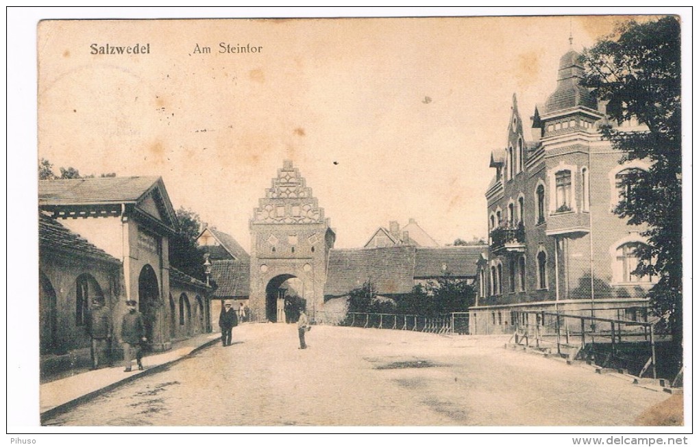 D-6091    SALZWEDEL : Am Steintor - Salzwedel