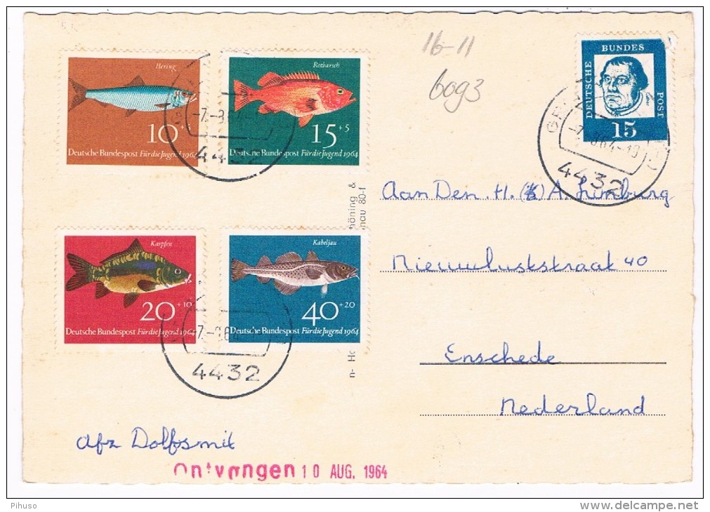 D-6093    GRONAU : Multiview  ( Briefmarke ) - Gronau