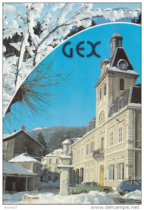 CPM - 01 - GEX - Hôtel De Ville - 16151 - Gex