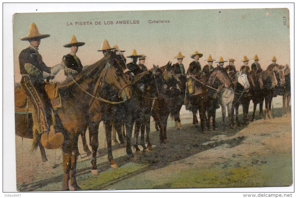 LA FIESTA DE LOS ANGELES - CABALLEROS - Los Angeles