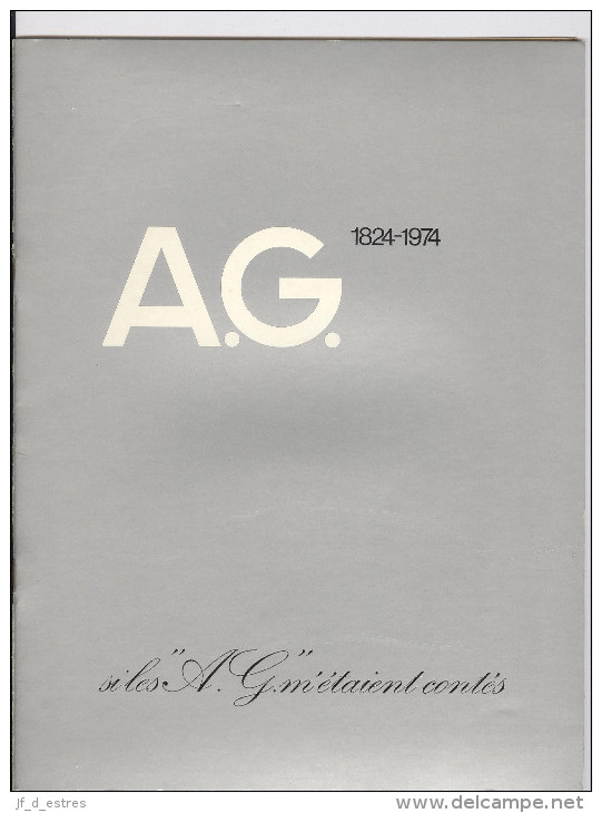 Compagnies Belges D'assurances Générales. A.G. Bruxelles Et Divers. Lots De Publications Et Matériel Promotion  1949-80 - Banque & Assurance