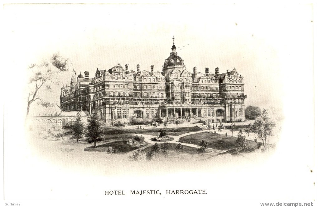 YORKS - HARROGATE -  HOTEL MAJESTIC Y1078 - Harrogate