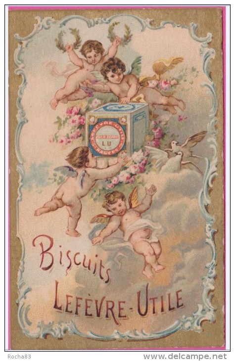 PUB LU - LEFEVRE UTILE - Calendrier , Chromo - ENFANTS 1898 , 1 Volet 2 ème Semestre - Formato Piccolo : 1901-20