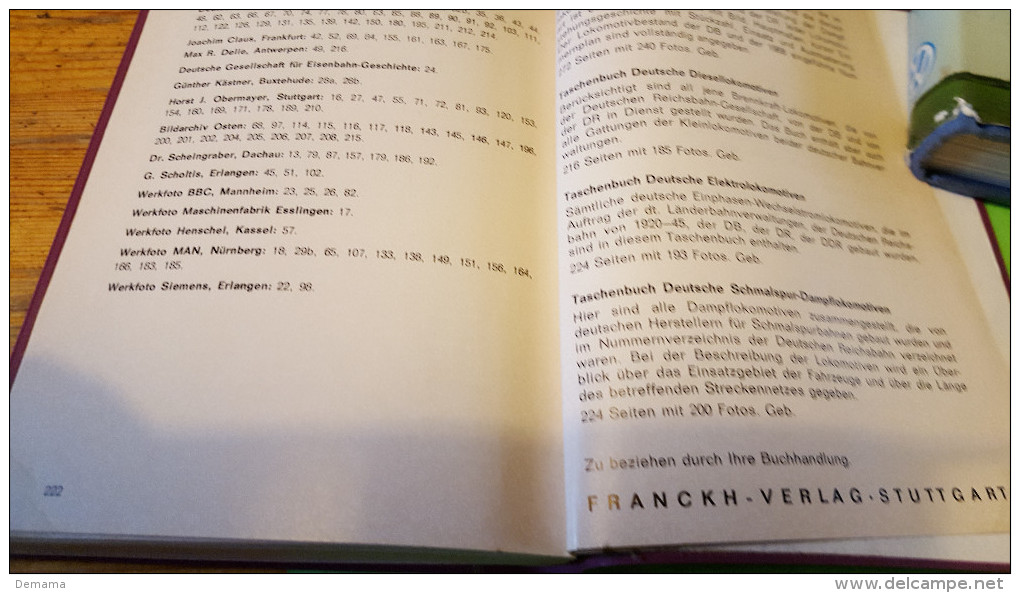 Taschenbuch Deutsche Triebwagen, 1973, Horst J. Obermayer,Akku,Dampf,Elektro,Vernrennungs-Triebwagen